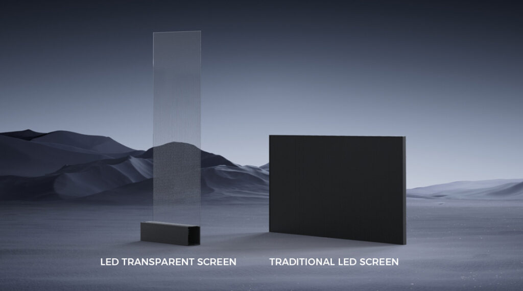LED TRANSPARENT SCREEN VS TRADITIONAL LED DISPLAY (3)