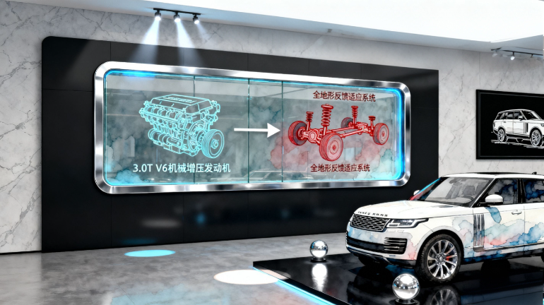 COB transparent screens