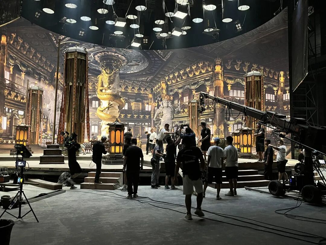 XR virtual production