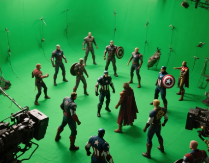 XR virtual production